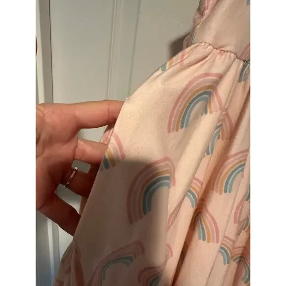 Jane + Jo Lucky Rainbows Twirl Dress size 7 - Picture 5 of 8